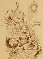 An illustration from Art potteries. (1887)