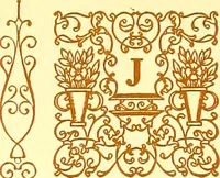 Picture 134 of 192 from The art & practice of typography : a manual of American printing, including a brief history up to the twentieth century, with reproductions of the work of early masters of the craft, and a practical discussion and an extensive demonstration of the modern use of type-faces and methods of arrangement (1917), leaf 255