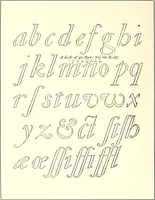Picture 157 of 192 from The art & practice of typography : a manual of American printing, including a brief history up to the twentieth century, with reproductions of the work of early masters of the craft, and a practical discussion and an extensive demonstration of the modern use of type-faces and methods of arrangement (1917), leaf 299