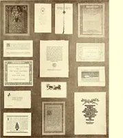 Picture 191 of 192 from The art & practice of typography : a manual of American printing, including a brief history up to the twentieth century, with reproductions of the work of early masters of the craft, and a practical discussion and an extensive demonstration of the modern use of type-faces and methods of arrangement (1917), leaf 322