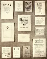 An illustration from The art & practice of typography : a manual of American printing, including a brief history up to the twentieth century, with reproductions of the work of early masters of the craft, and a practical discussion and an extensive demonstration of the modern use of type-faces and methods of arrangement (1917)