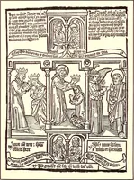 Picture 11 of 192 from The art & practice of typography : a manual of American printing, including a brief history up to the twentieth century, with reproductions of the work of early masters of the craft, and a practical discussion and an extensive demonstration of the modern use of type-faces and methods of arrangement (1917), leaf 41