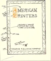 Picture 39 of 192 from The art & practice of typography : a manual of American printing, including a brief history up to the twentieth century, with reproductions of the work of early masters of the craft, and a practical discussion and an extensive demonstration of the modern use of type-faces and methods of arrangement (1917), leaf 89