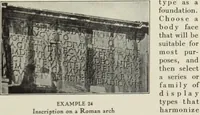 Picture 54 of 211 from The art & practice of typography : a manual of American printing, including a brief history up to the twentieth century, with reproductions of the work of early masters of the craft, and a practical discussion and an extensive demonstration of the modern use of type-faces and methods of arrangement (1917), leaf 110
