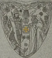 An illustration from The art & practice of typography : a manual of American printing, including a brief history up to the twentieth century, with reproductions of the work of early masters of the craft, and a practical discussion and an extensive demonstration of the modern use of type-faces and methods of arrangement (1917)