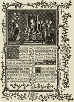 An illustration from The art & practice of typography : a manual of American printing, including a brief history up to the twentieth century, with reproductions of the work of early masters of the craft, and a practical discussion and an extensive demonstration of the modern use of type-faces and methods of arrangement (1917)