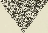 An illustration from The art & practice of typography : a manual of American printing, including a brief history up to the twentieth century, with reproductions of the work of early masters of the craft, and a practical discussion and an extensive demonstration of the modern use of type-faces and methods of arrangement (1917)