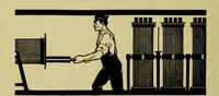An illustration from The art & practice of typography : a manual of American printing, including a brief history up to the twentieth century, with reproductions of the work of early masters of the craft, and a practical discussion and an extensive demonstration of the modern use of type-faces and methods of arrangement (1917)