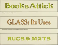 Picture 177 of 211 from The art & practice of typography : a manual of American printing, including a brief history up to the twentieth century, with reproductions of the work of early masters of the craft, and a practical discussion and an extensive demonstration of the modern use of type-faces and methods of arrangement (1917), leaf 280