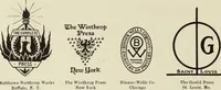 An illustration from The art & practice of typography : a manual of American printing, including a brief history up to the twentieth century, with reproductions of the work of early masters of the craft, and a practical discussion and an extensive demonstration of the modern use of type-faces and methods of arrangement (1917)