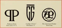 An illustration from The art & practice of typography : a manual of American printing, including a brief history up to the twentieth century, with reproductions of the work of early masters of the craft, and a practical discussion and an extensive demonstration of the modern use of type-faces and methods of arrangement (1917)