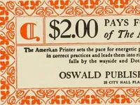 Picture 206 of 211 from The art & practice of typography : a manual of American printing, including a brief history up to the twentieth century, with reproductions of the work of early masters of the craft, and a practical discussion and an extensive demonstration of the modern use of type-faces and methods of arrangement (1917), leaf 325