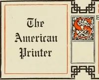 An illustration from The art & practice of typography : a manual of American printing, including a brief history up to the twentieth century, with reproductions of the work of early masters of the craft, and a practical discussion and an extensive demonstration of the modern use of type-faces and methods of arrangement (1917)