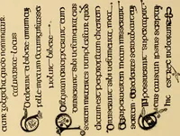 An illustration from The art & practice of typography : a manual of American printing, including a brief history up to the twentieth century, with reproductions of the work of early masters of the craft, and a practical discussion and an extensive demonstration of the modern use of type-faces and methods of arrangement (1917)