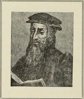 An illustration from The art & practice of typography : a manual of American printing, including a brief history up to the twentieth century, with reproductions of the work of early masters of the craft, and a practical discussion and an extensive demonstration of the modern use of type-faces and methods of arrangement (1917)