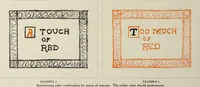 An illustration from The art & practice of typography : a manual of American printing, including a brief history up to the twentieth century, with reproductions of the work of early masters of the craft, and a practical discussion and an extensive demonstration of the modern use of type-faces and methods of arrangement (1917)