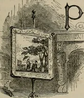 An illustration from Art recreations; being a complete guide to pencil drawing, oil painting, water-color painting, crayon drawing and painting, painting on ground glass, Grecian painting, antique painting, oriental painting, sign painting, theorem painting, ferneries, moss work, papier mache, cone work, feather flowers, potichomanie, leather work, hair work, taxidermy, gilding and bronzing, plaster work, decalcomanie, wax work, shell work, magic lantern, paper flowers, imitation of pearl, the aquqrium, sealing-wax painting, panorama painting, coloring photographs, enamel painting, etc. (1873)