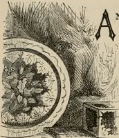 An illustration from Art recreations; being a complete guide to pencil drawing, oil painting, water-color painting, crayon drawing and painting, painting on ground glass, Grecian painting, antique painting, oriental painting, sign painting, theorem painting, ferneries, moss work, papier mache, cone work, feather flowers, potichomanie, leather work, hair work, taxidermy, gilding and bronzing, plaster work, decalcomanie, wax work, shell work, magic lantern, paper flowers, imitation of pearl, the aquqrium, sealing-wax painting, panorama painting, coloring photographs, enamel painting, etc. (1873)