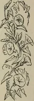 An illustration from Art recreations; being a complete guide to pencil drawing, oil painting, water-color painting, crayon drawing and painting, painting on ground glass, Grecian painting, antique painting, oriental painting, sign painting, theorem painting, ferneries, moss work, papier mache, cone work, feather flowers, potichomanie, leather work, hair work, taxidermy, gilding and bronzing, plaster work, decalcomanie, wax work, shell work, magic lantern, paper flowers, imitation of pearl, the aquqrium, sealing-wax painting, panorama painting, coloring photographs, enamel painting, etc. (1873)