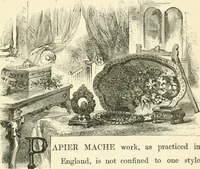 Picture 38 of 81 from Art recreations : being a complete guide to pencil drawing, oil painting ... moss work, papier mache...wax work, shell work...enamel painting, etc. (1871), leaf 230