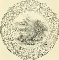 Picture 59 of 81 from Art recreations : being a complete guide to pencil drawing, oil painting ... moss work, papier mache...wax work, shell work...enamel painting, etc. (1871), leaf 260