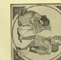 An illustration from Arts [and] crafts; a review of the work executed by students in the leading art school of Great Britain and Ireland (1916)
