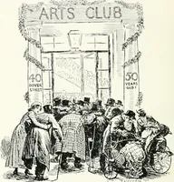 Picture 10 of 16 from The Arts Club and its members (1920), leaf 71