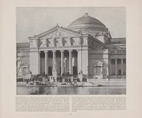 An illustration from Art treasures from the World's fair; reproductions of the famous statuary that adorned the buildings, to which are added many of the famous paintings exhibited in the Art palace (1895)