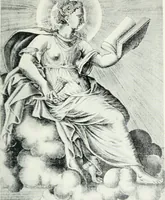 An illustration from "As David and the sibyls say" : a sketch of the sibyls and the sibylline oracles (1905)