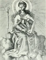 An illustration from "As David and the sibyls say" : a sketch of the sibyls and the sibylline oracles (1905)