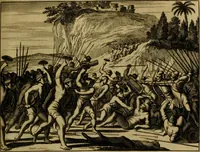 An illustration from Asia, of, Naukeurige beschryving van het rijk des Grooten Mogols, en een groot gedeelte van Indien ... (1672)