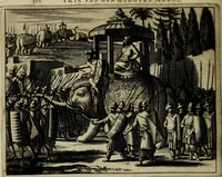 An illustration from Asia, of, Naukeurige beschryving van het rijk des Grooten Mogols, en een groot gedeelte van Indien ... (1672)