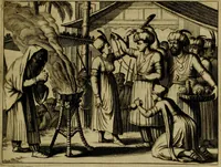 An illustration from Asia, of, Naukeurige beschryving van het rijk des Grooten Mogols, en een groot gedeelte van Indien ... (1672)