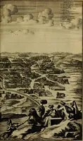 An illustration from Asia, of, Naukeurige beschryving van het rijk des Grooten Mogols, en een groot gedeelte van Indien ... (1672)
