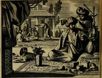 An illustration from Asia, of, Naukeurige beschryving van het rijk des Grooten Mogols, en een groot gedeelte van Indien ... (1672)