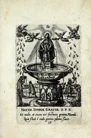 An illustration from Asma poeticum Litaniaru[m] Lauretanarum : [in quo singulis titulis emblemata cum carmine respondent] (1636)