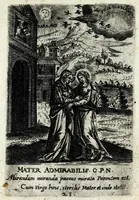 Picture 12 of 34 from Asma poeticum Litaniaru[m] Lauretanarum : [in quo singulis titulis emblemata cum carmine respondent] (1636), leaf 51