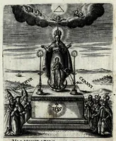 Picture 21 of 34 from Asma poeticum Litaniaru[m] Lauretanarum : [in quo singulis titulis emblemata cum carmine respondent] (1636), leaf 77