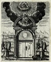 An illustration from Asma poeticum Litaniaru[m] Lauretanarum : [in quo singulis titulis emblemata cum carmine respondent] (1636)