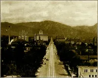 An illustration from A souvenir booklet containing many beautiful and interesting views of Salt Lake City and vicinity (1915)