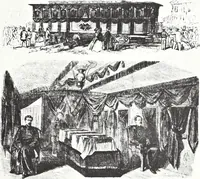An illustration from The assassination of Abraham Lincoln (1865)