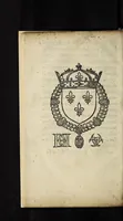 An illustration from Assignations baillees par la Chambre des comptes, aux officiers comptables, & renouuellées suyuant l'ordonnãce derniere faicte par le roy sur le faict de ses finances au moys de decembre, mil cinq cens cinquantesept ... (1559)