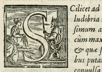 An illustration from Asterii Manlii oratio fvnebris : Parmae habita, sexto kal. Nouemb. nomine venerandae Societatis Christi Cruci affixi, cùm illa in aede carmelit. iusta persoluebat Alexandro Farnesio fortiss. apud Belgas proregi (1593)