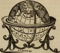 An illustration from Astronography, or, Astronomical geography, with the use of globes : arranged either for simultaneous reading and study in classes, or for study in the common method (1854)