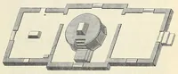 An illustration from Astronomical observations made at Hudson Observatory, latitude 41° 14' 37" north, and longitude 5h. 25m. 42s. west : with some account of the building and instruments (1839)