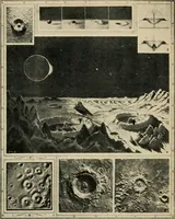 An illustration from Astronomy and the Bible; (1919)