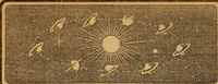 An illustration from Astronomy and the Bible; (1919)