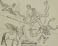 An illustration from The astronomy of the Bible : an elementary commentary on the astronomical references of Holy Scripture (1909)