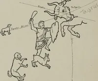 An illustration from The astronomy of the Bible : an elementary commentary on the astronomical references of Holy Scripture (1909)
