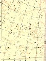 An illustration from Astronomy with the naked eye; a new geography of the heavens, with descriptions and charts of constellations, stars, and planets (1908)